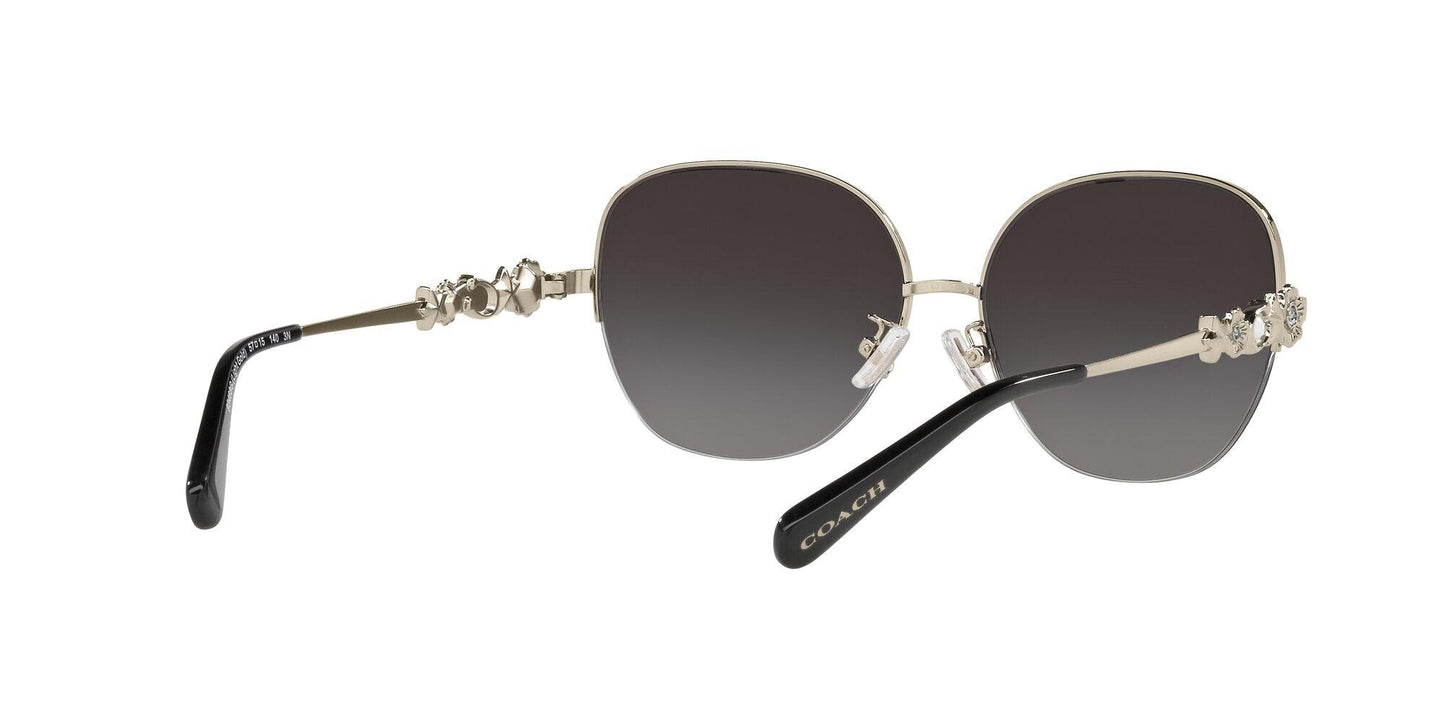 Charm Story Metal Round Sunglasses - COACH Saudi Arabia Official Site