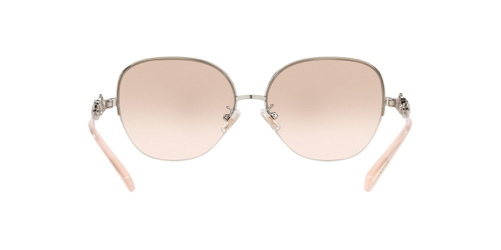 Charm Story Metal Round Sunglasses - COACH Saudi Arabia Official Site