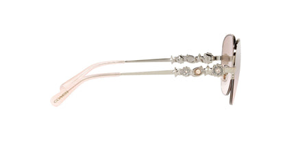 Charm Story Metal Round Sunglasses - COACH Saudi Arabia Official Site