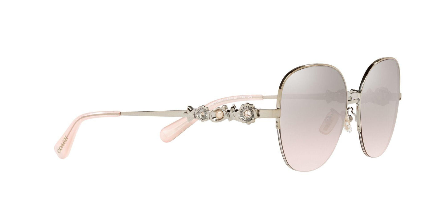 Charm Story Metal Round Sunglasses - COACH Saudi Arabia Official Site