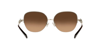 Charm Story Metal Round Sunglasses - COACH Saudi Arabia Official Site