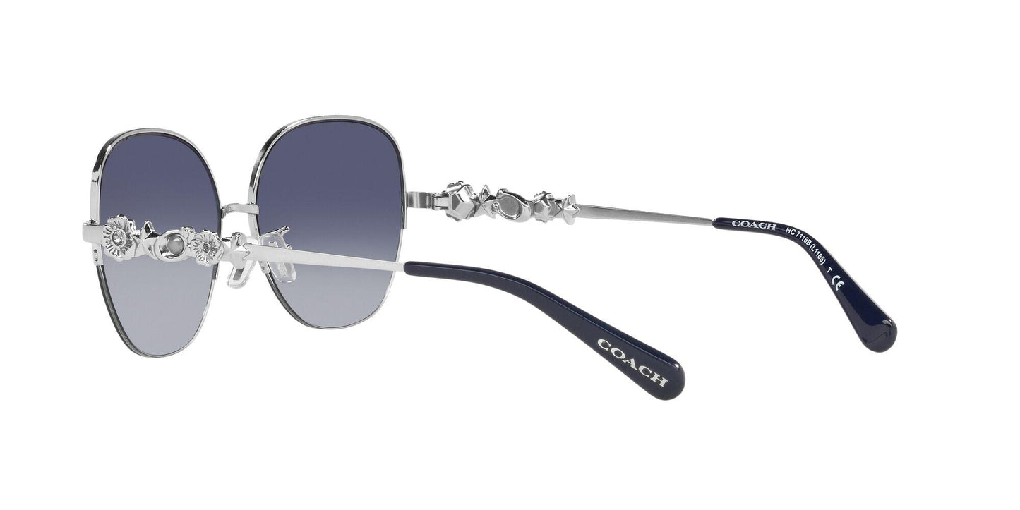 Charm Story Metal Round Sunglasses - COACH Saudi Arabia Official Site