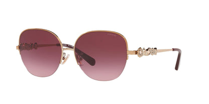 Charm Story Metal Round Sunglasses - COACH Saudi Arabia Official Site
