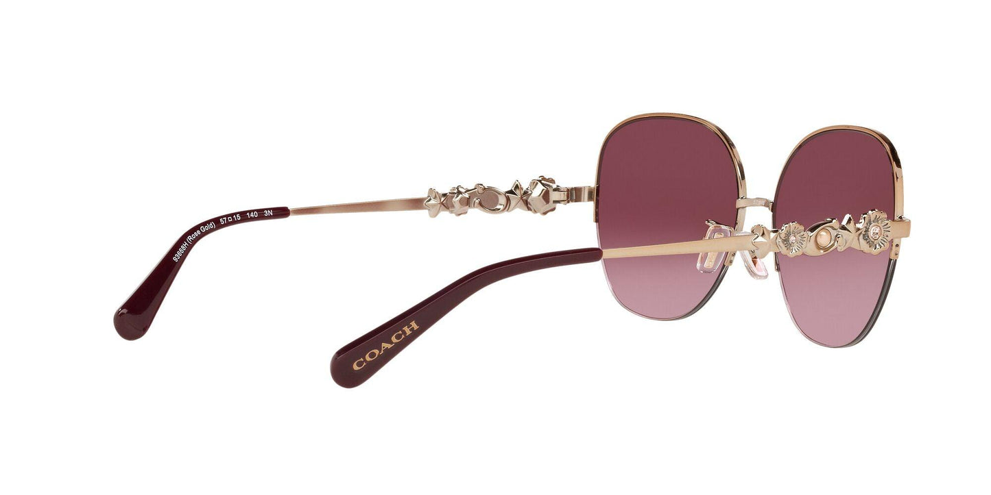 Charm Story Metal Round Sunglasses - COACH Saudi Arabia Official Site