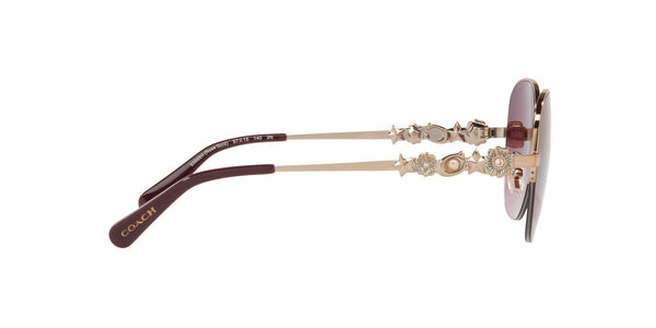 Charm Story Metal Round Sunglasses