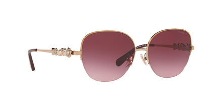 Charm Story Metal Round Sunglasses - COACH Saudi Arabia Official Site