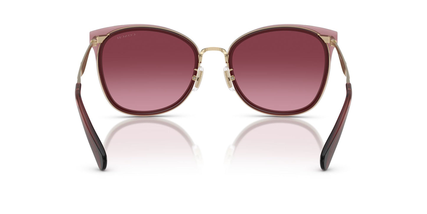 0HC7170-Polyamide Standard Woman Sunwear-Light Gold / Burgundy