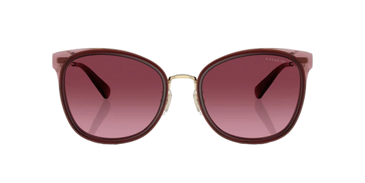 Light Gold / Burgundy