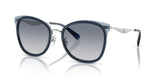 0HC7170-Polyamide Standard Woman Sunwear-Silver / Blue