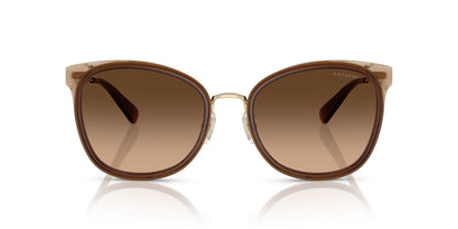 0HC7170-Polyamide Standard Woman Sunwear-Light Gold / Brown