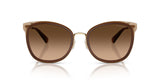 0HC7170-Polyamide Standard Woman Sunwear-Light Gold / Brown