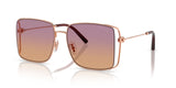 0HC7174D-Polyamide Standard Woman Sunwear-Shiny Rose Gold