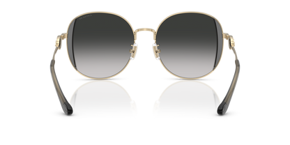 0HC7176B-Coach Sunwear-Shiny Light Gold / Smoke