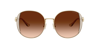 0HC7176B-Coach Sunwear-Shiny Light Gold / Fawn