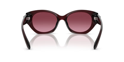 0HC8407U-Injected Woman Sunglass-Milky Burgundy