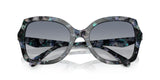 0HC8410U-Polyamide Standard Woman Sunwear-Blue Pearl Tortoise