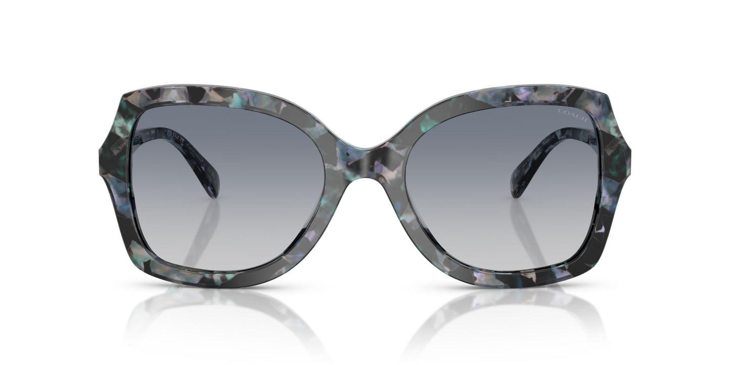 0HC8410U-Polyamide Standard Woman Sunwear-Blue Pearl Tortoise