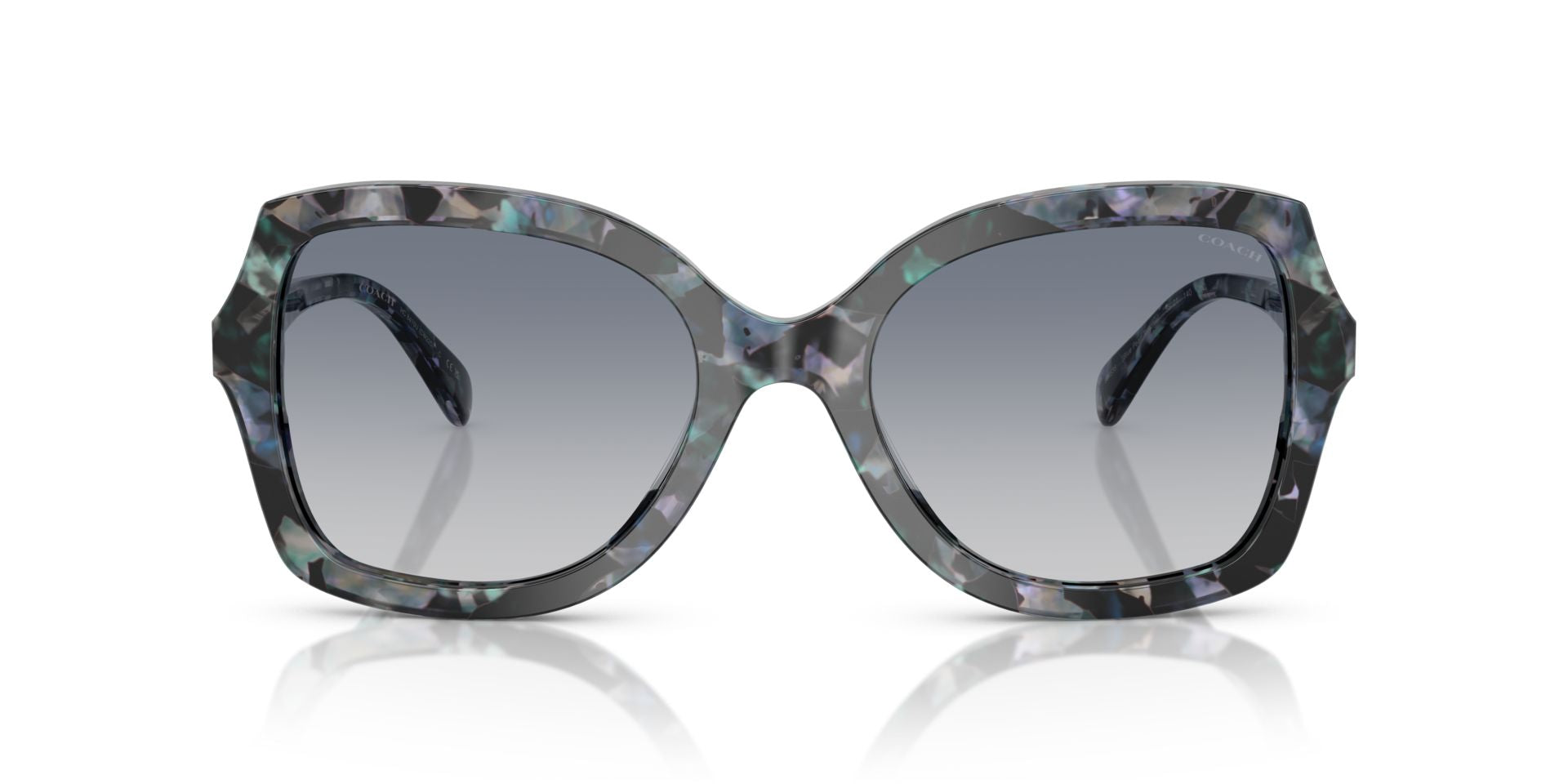 0HC8410U-Polyamide Standard Woman Sunwear-Blue Pearl Tortoise