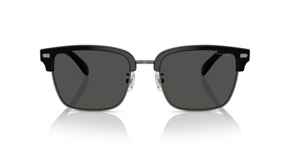0HC8412-Acetate Man Sunglass-Gunmetal / Black