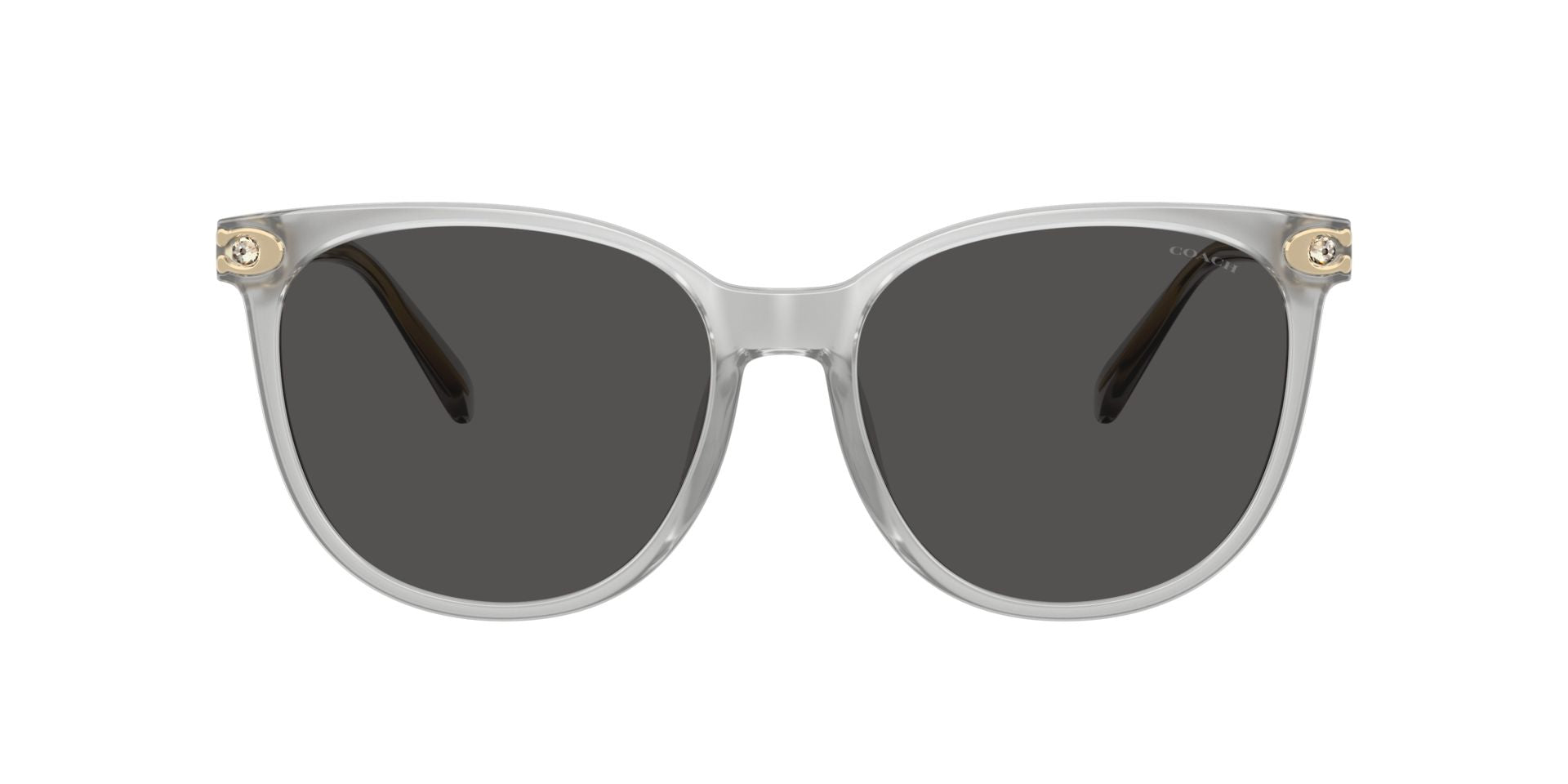 0HC8414BD-Injected Woman Sunglass-Transparent Dove