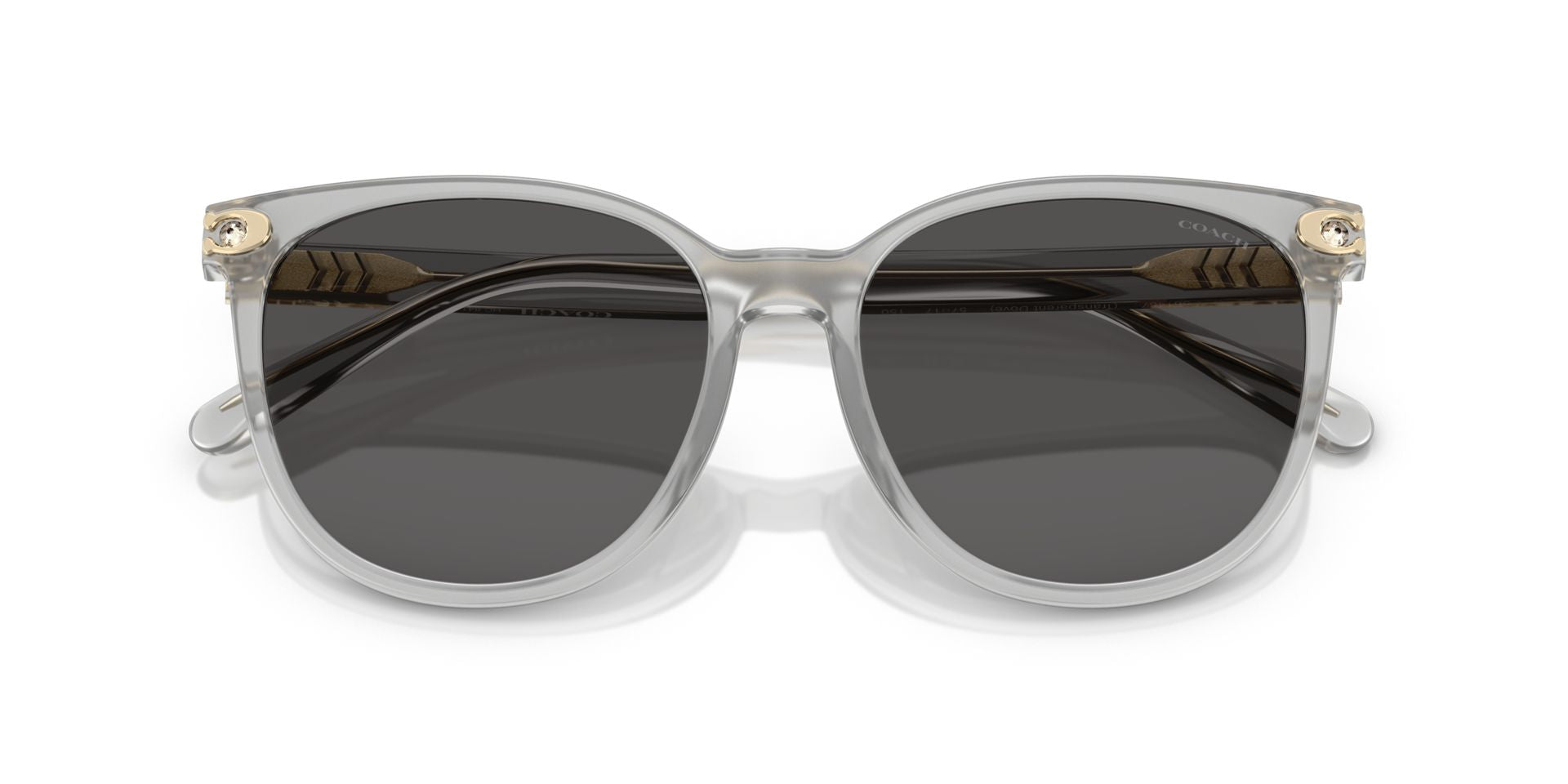 0HC8414BD-Injected Woman Sunglass-Transparent Dove