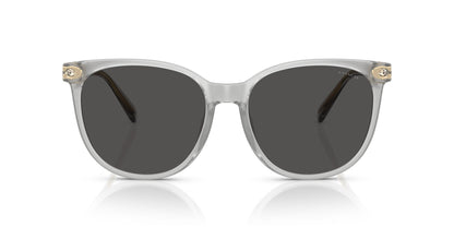 0HC8414BD-Injected Woman Sunglass-Transparent Dove