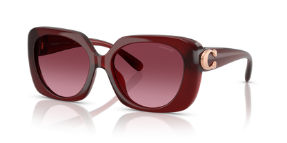 0HC8422U-Coach Sunwear-Milky Burgundy