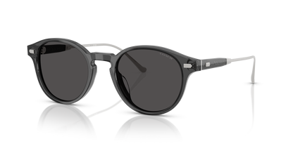 0HC8428U-Coach Sunwear-Transparent Grey