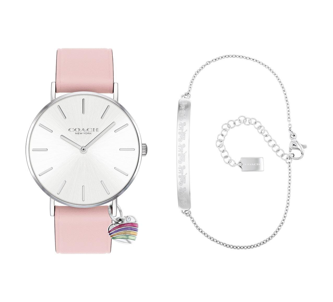 COACH-Coach Ladies Perry 14000074-14000074-Silver White