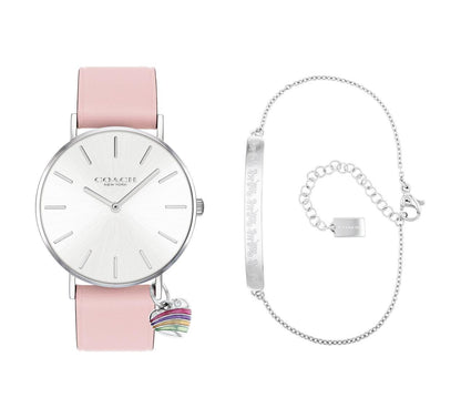 COACH-Coach Ladies Perry 14000074-14000074-Silver White