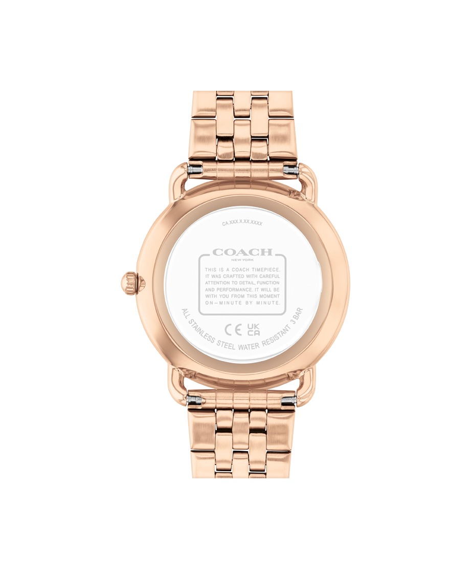 14000127-Coach Women Watch-Silver White