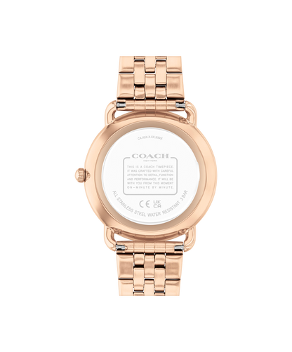 14000127-Coach Women Watch-Silver White