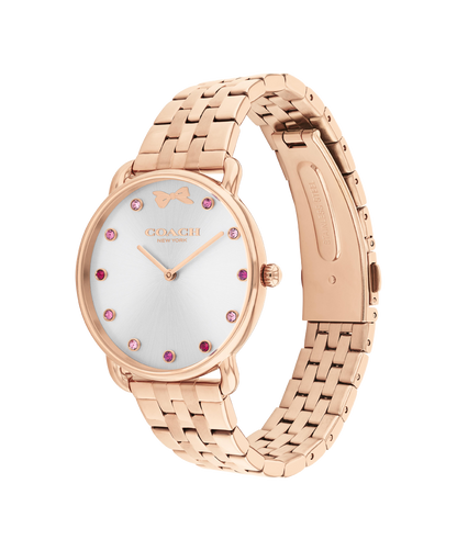 14000127-Coach Women Watch-Silver White