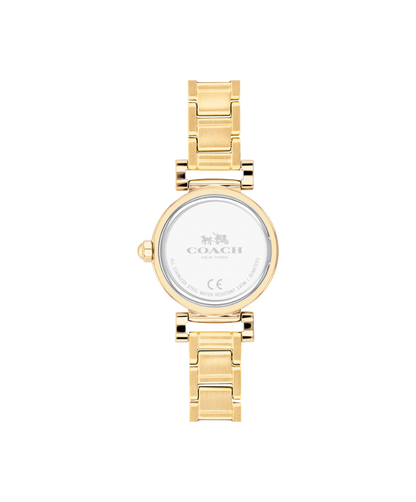 14502403-Coach Madison Fashion Small Gold Plated Bracelet Watch-Gp Bracelet