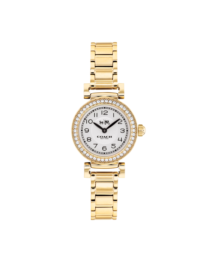 14502403-Coach Madison Fashion Small Gold Plated Bracelet Watch-Gp Bracelet