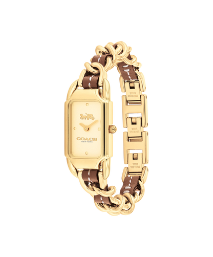 14504282-Cadie Watch, 17.5Mm X 28.5Mm-Light Gold