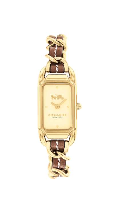 14504282-Cadie Watch, 17.5Mm X 28.5Mm-Light Gold