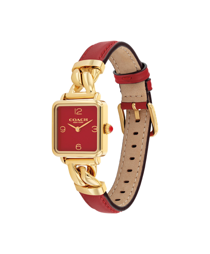 14504358-Cass Watch, 22mm-Red