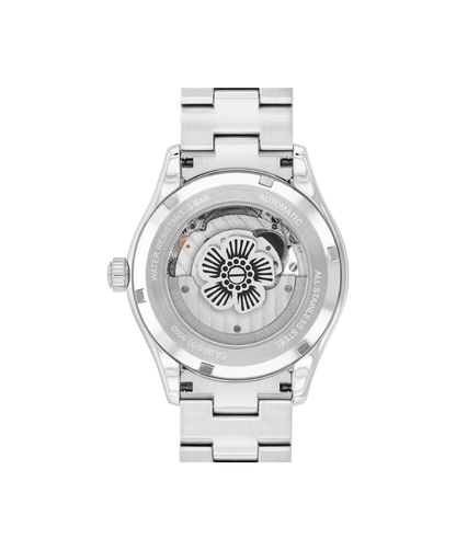 14504526-Brooks Automatic Watch, 38Mm-Silver
