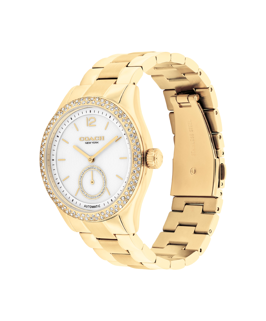 14504527-Brooks Automatic Watch, 38Mm-Gold