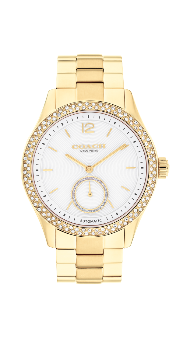 14504527-Brooks Automatic Watch, 38Mm-Gold