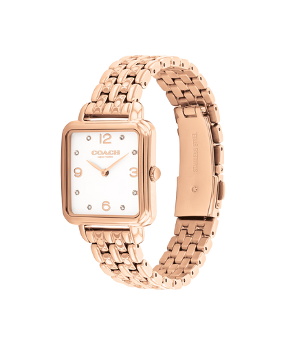 14504532-Coach Women Watch-White