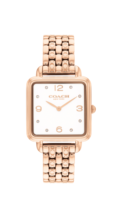 14504532-Coach Women Watch-White