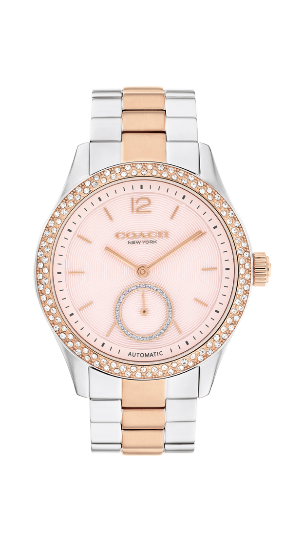 14504536-Brooks Automatic Watch, 38Mm-Pink
