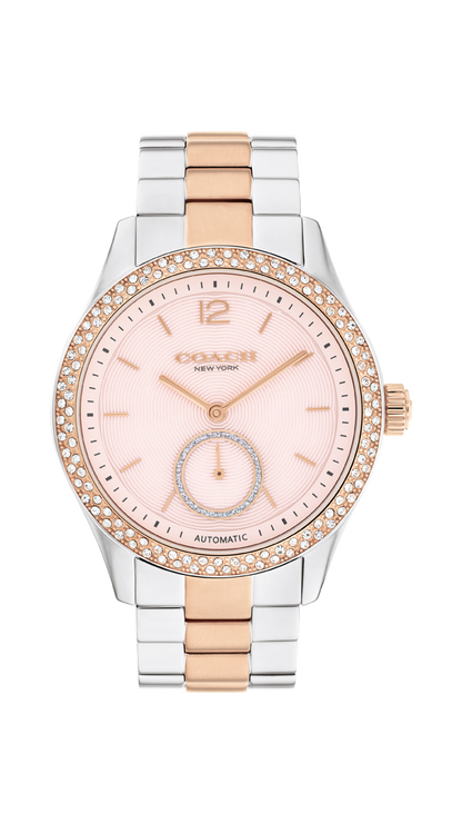 14504536-Brooks Automatic Watch, 38Mm-Pink