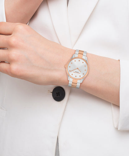 14504537-Brooks Watch, 36mm-Silver White