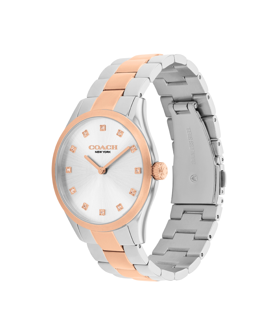 14504537-Brooks Watch, 36mm-Silver White