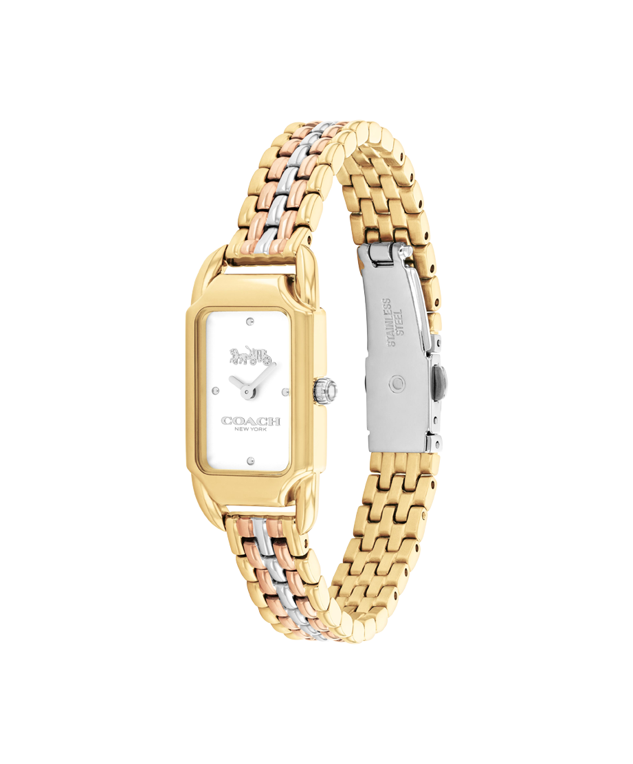 14504550-Cadie Watch, 17.5mm x 28.5mm-Silver White