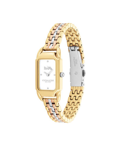 14504550-Cadie Watch, 17.5mm x 28.5mm-Silver White