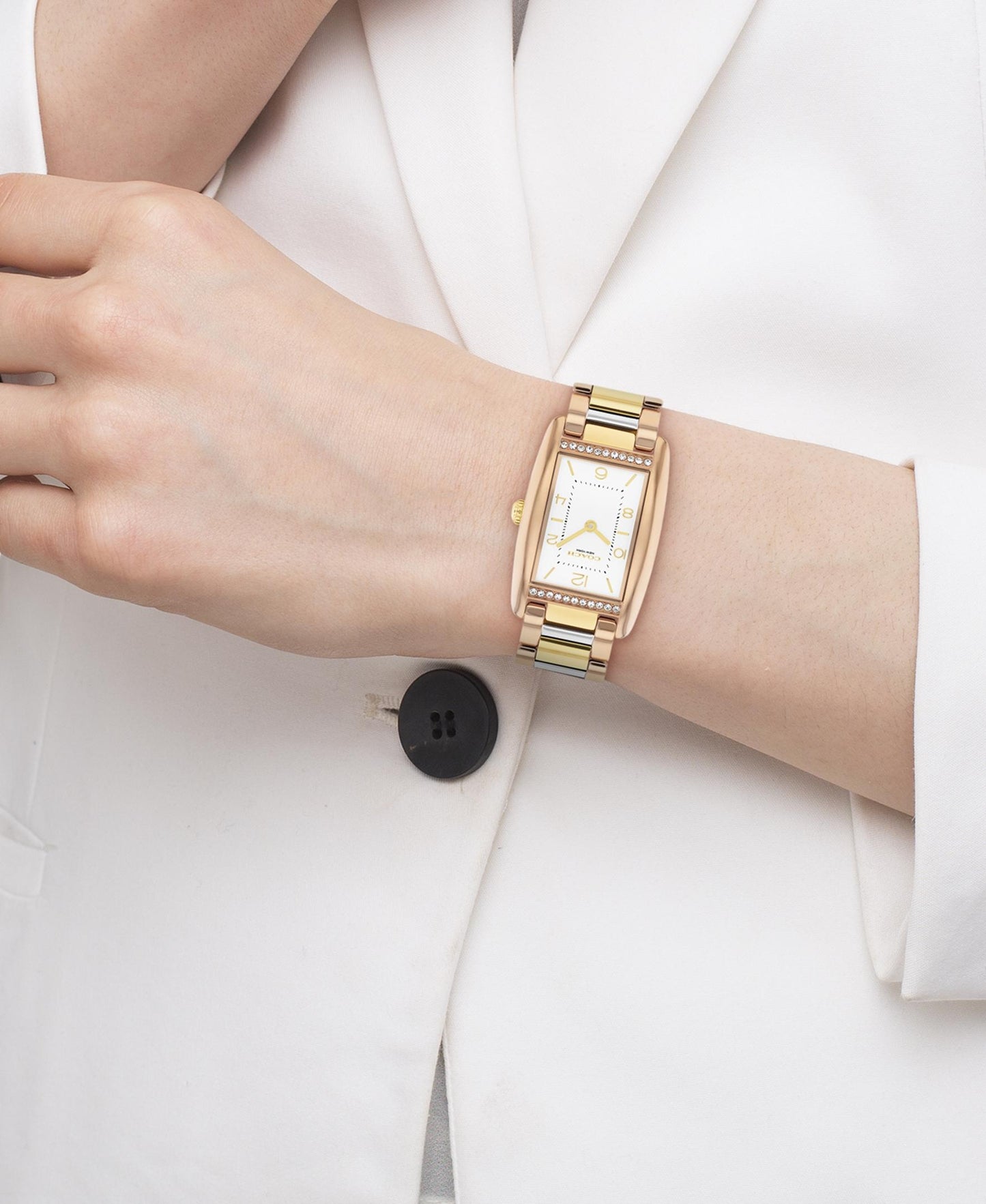 14504561-Reese Watch, 24mm x 35mm-Silver White